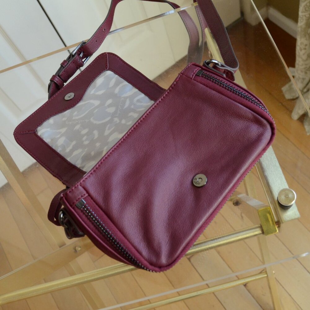 Aimee Kestenberg Sorrento Leather Mini Crossbody Bag - Picture 10 of 11